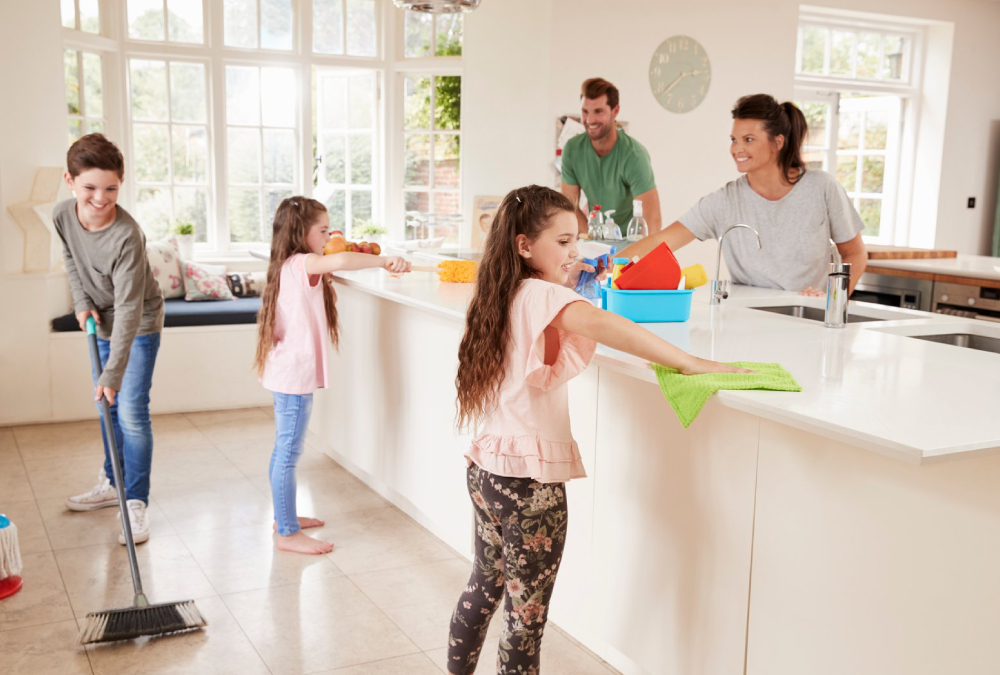 Weekly Cleaning Checklist for Families